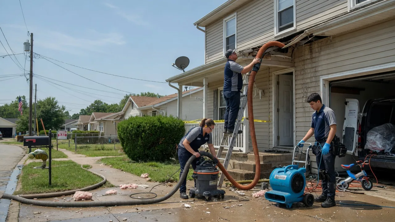 Water Damage Restoration in Bentleyville, PA near me